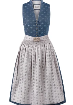Online Dirndl Amalie2 Damen Midi Dirndl 60-65 Cm