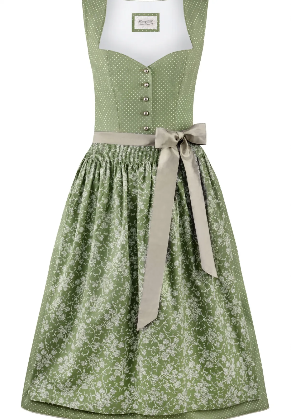 New Dirndl Edonita Damen Lange Dirndl 70-96 Cm
