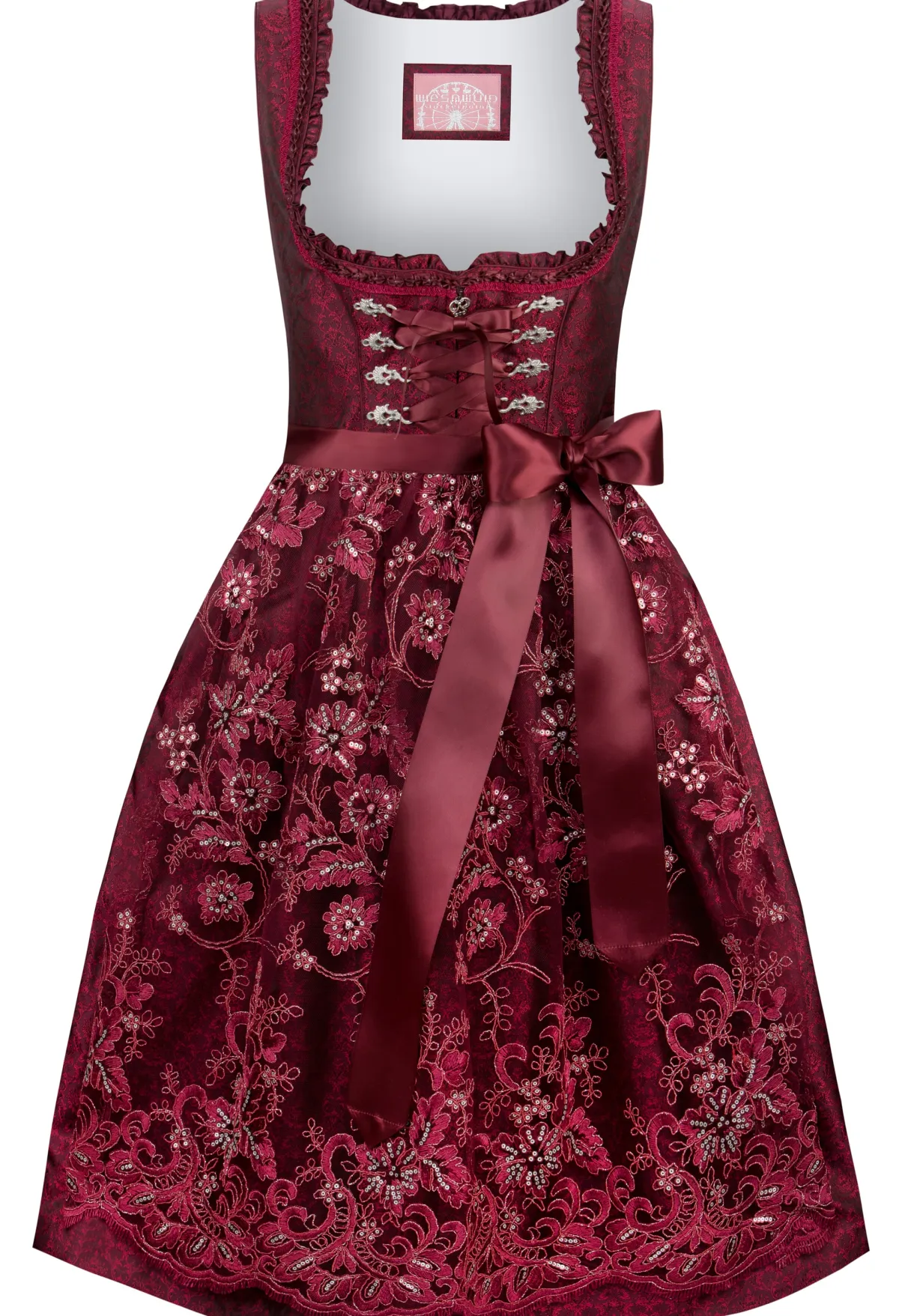 Clearance Dirndl Eva Damen Midi Dirndl 60-65 Cm