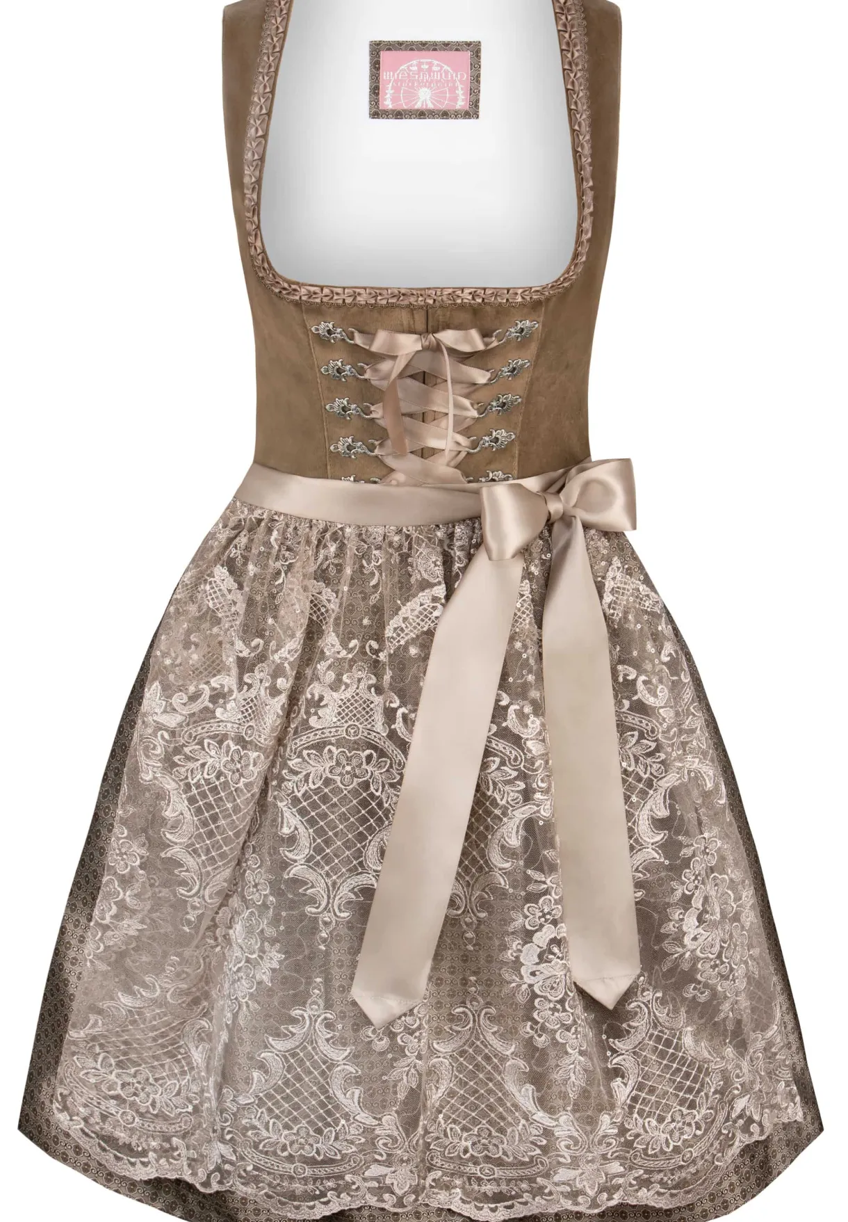 Clearance Dirndl Loredana Damen Kurze Dirndl 50-55 Cm