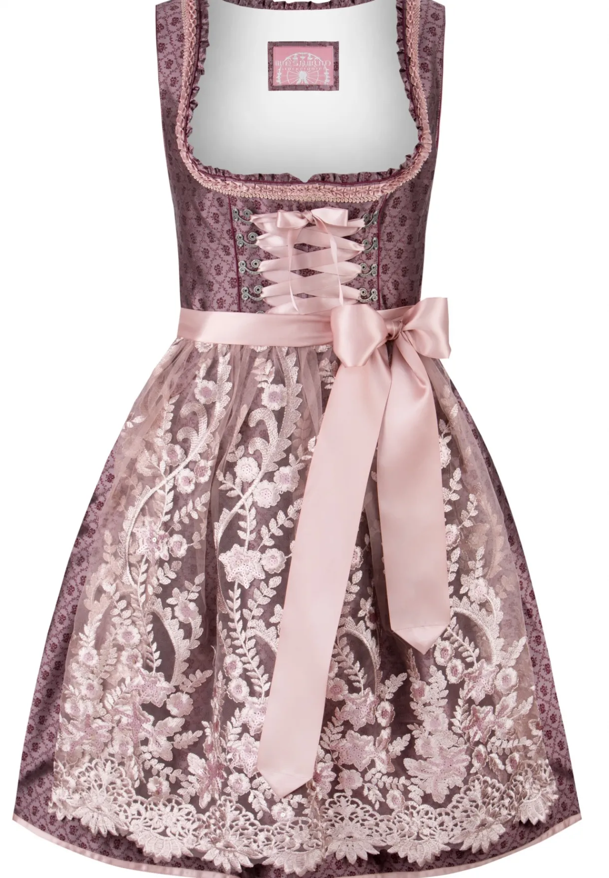 Fashion Dirndl Palina Damen Midi Dirndl 60-65 Cm