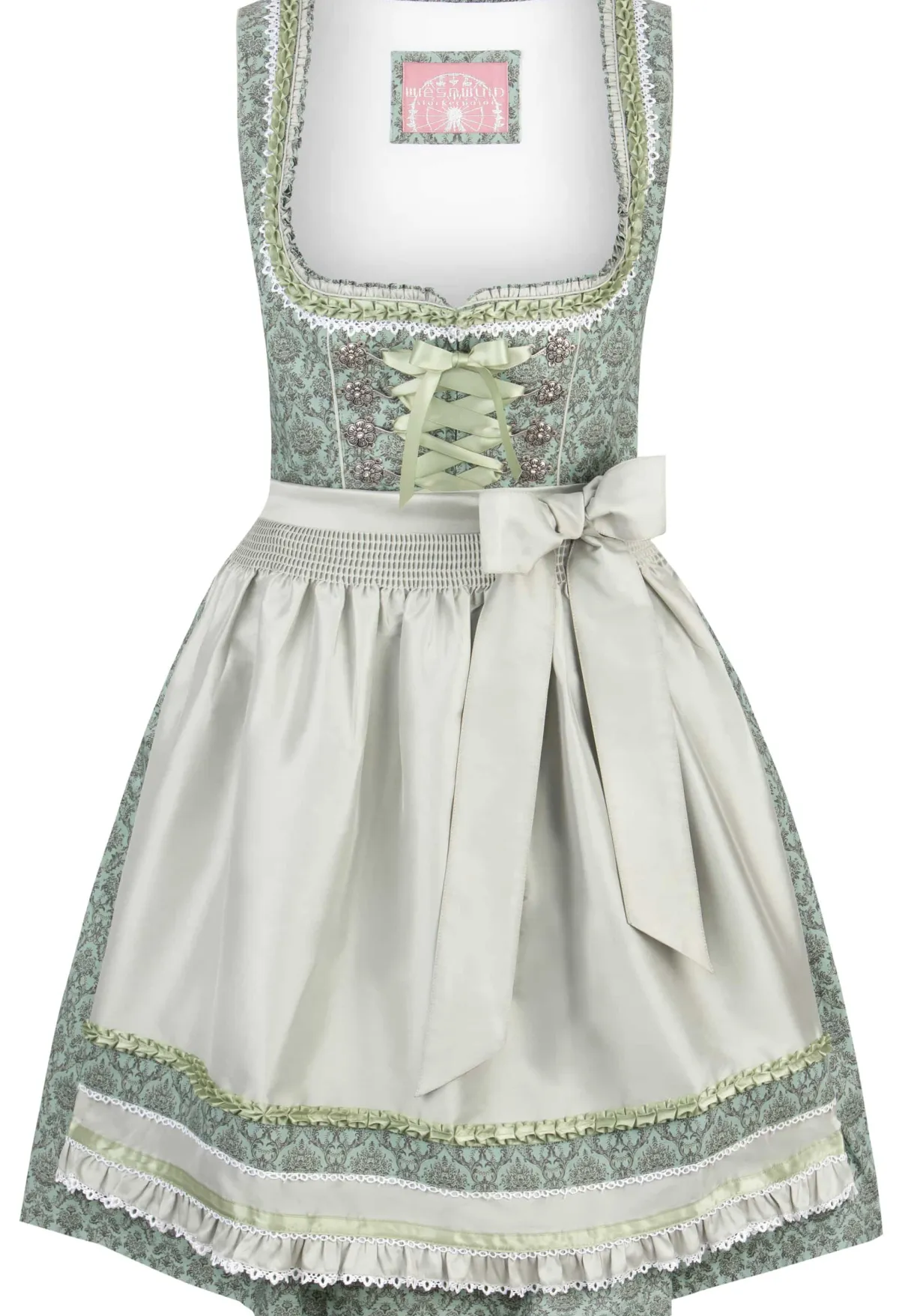 Best Dirndl Ruby Damen Kurze Dirndl 50-55 Cm