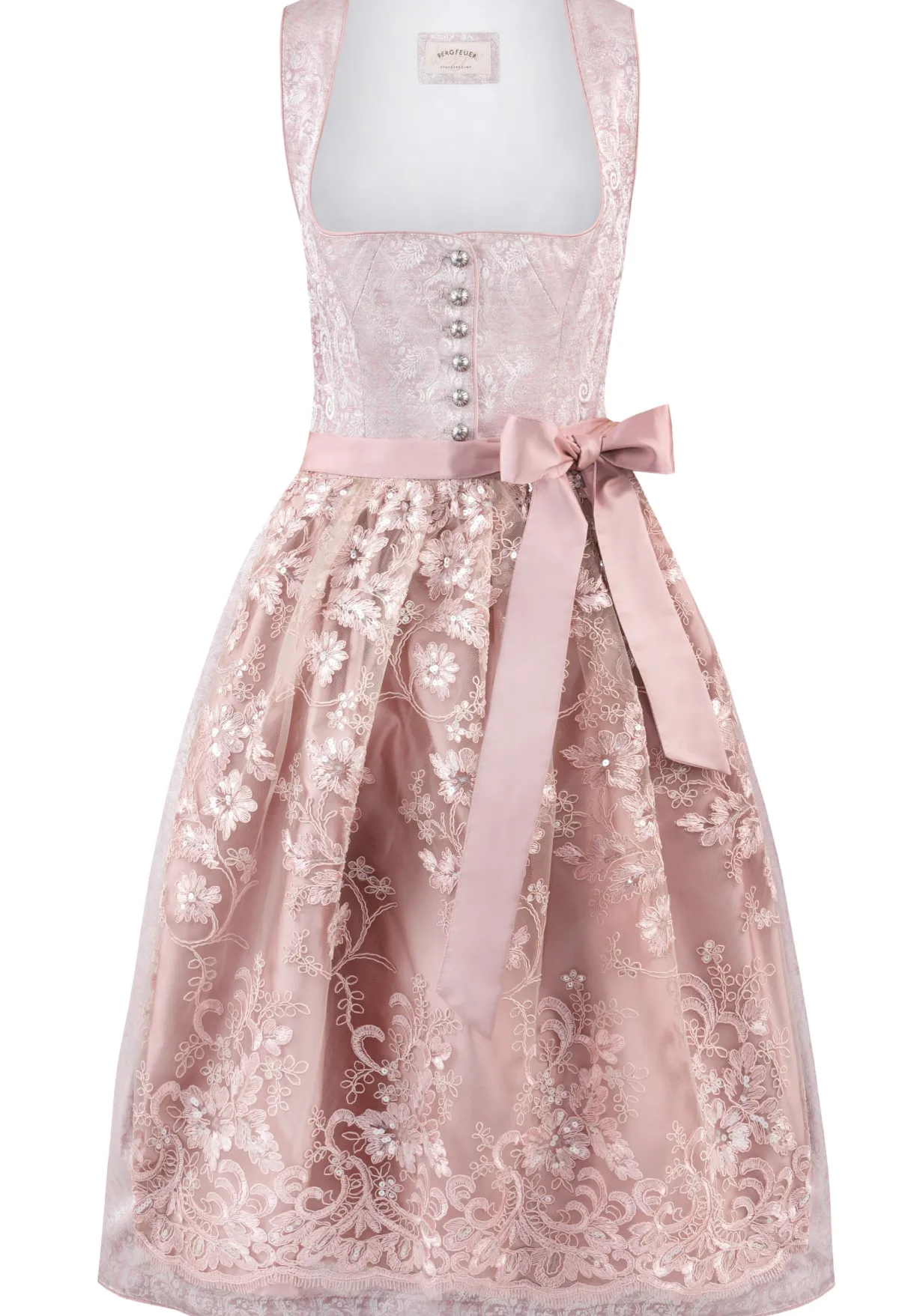 Fashion Dirndl Sidonia Damen Lange Dirndl 70-96 Cm