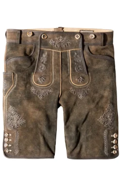 New Hose Beppo4 Herren Kurze Lederhosen