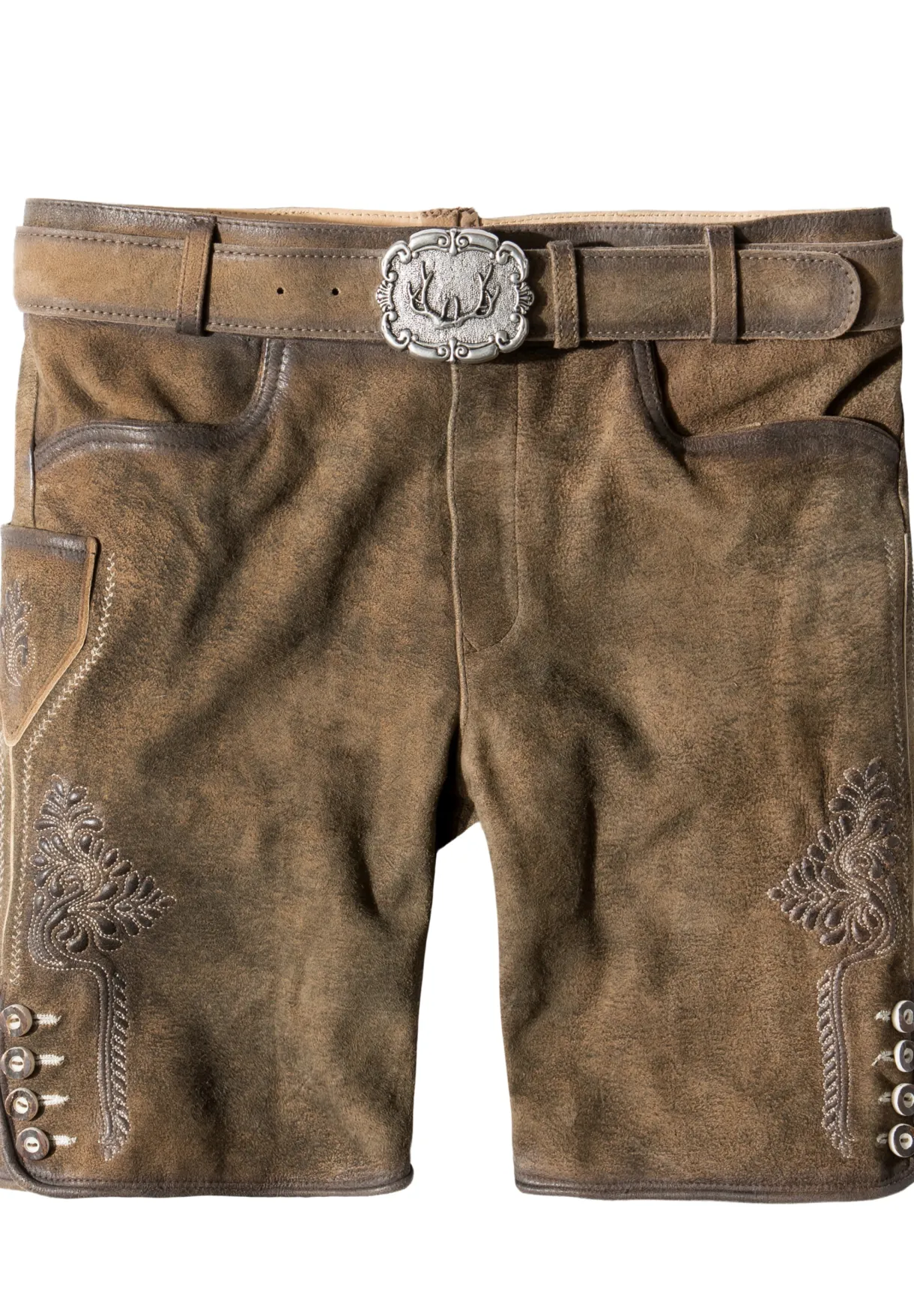 Clearance Hose Corbi4 Herren Kurze Lederhosen