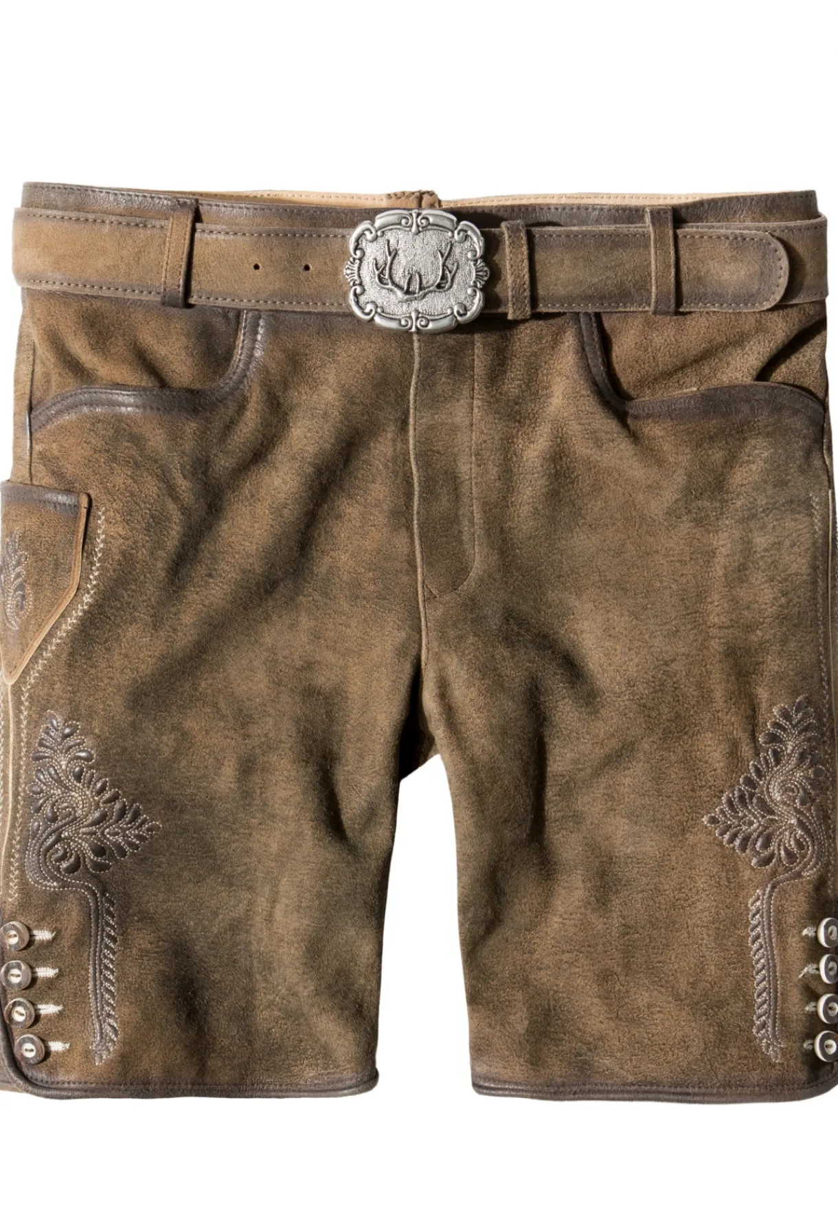 Clearance Hose Corbi4 Herren Kurze Lederhosen