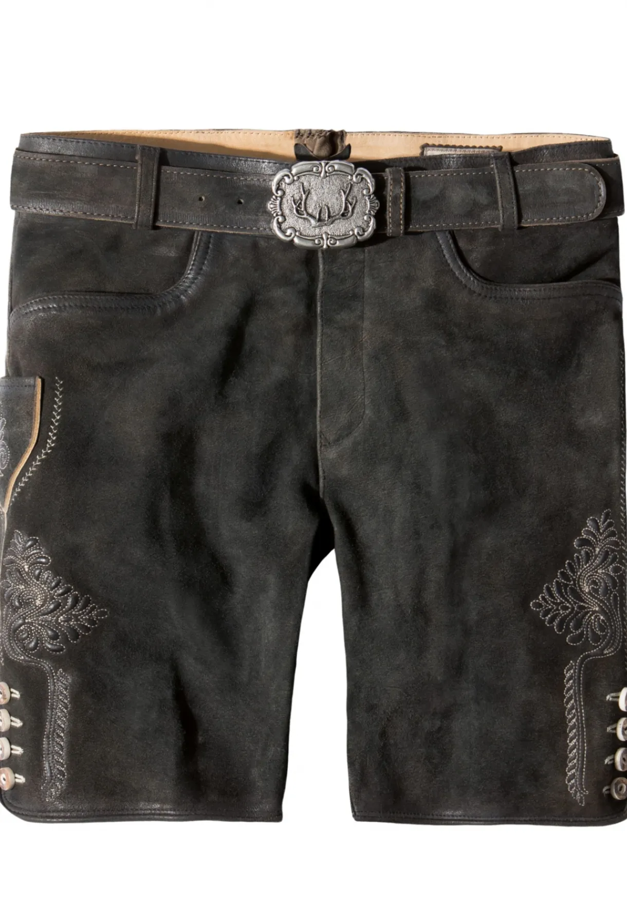 Hot Hose Corbi4 Herren Kurze Lederhosen