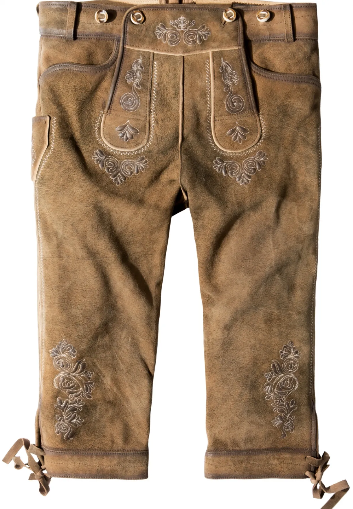Clearance Hose Justin4 Herren Kniebund Lederhosen