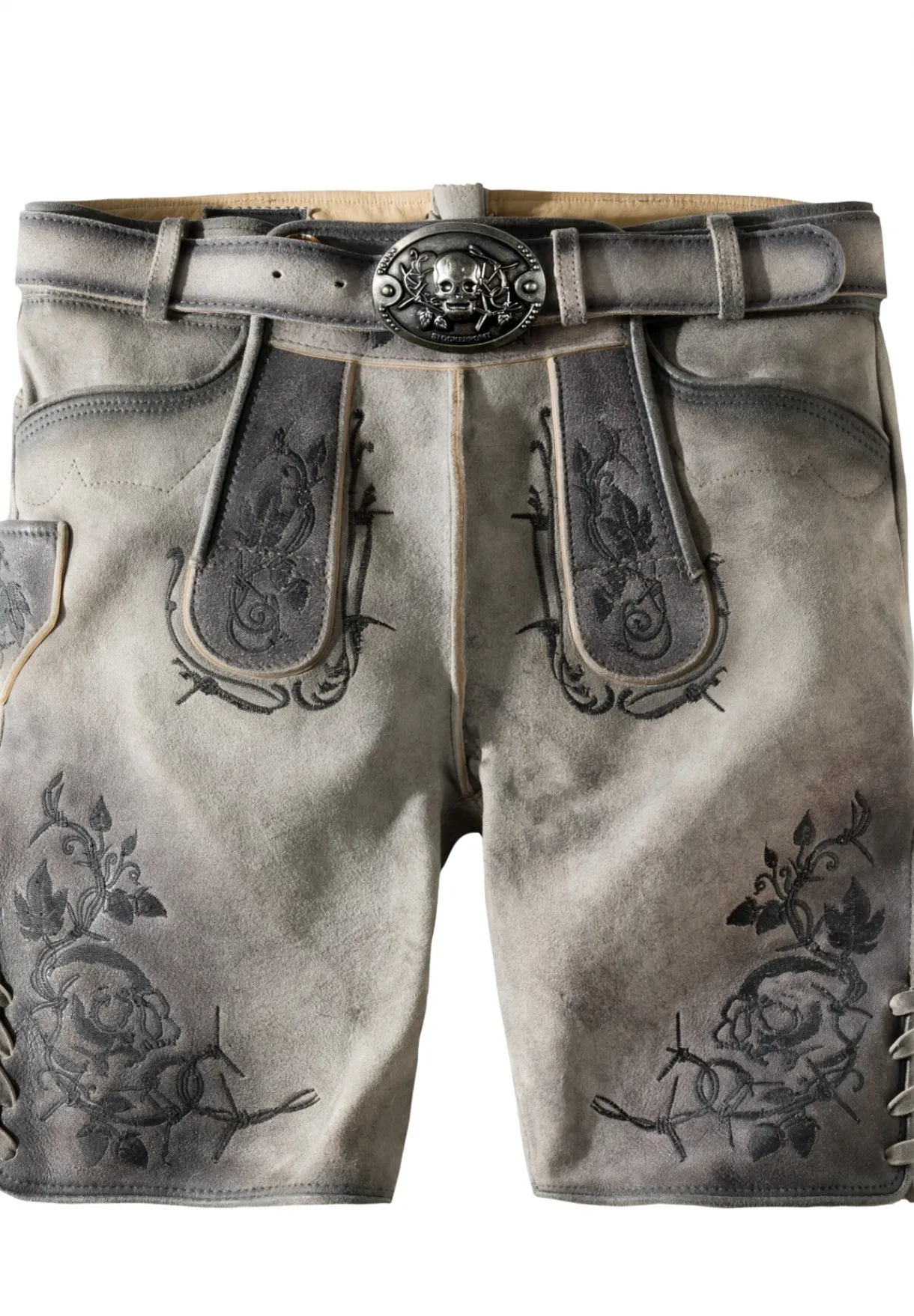 Fashion Hose Kramer Herren Kurze Lederhosen