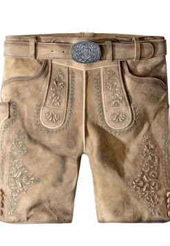 Fashion Hose Leopold Herren Kurze Lederhosen