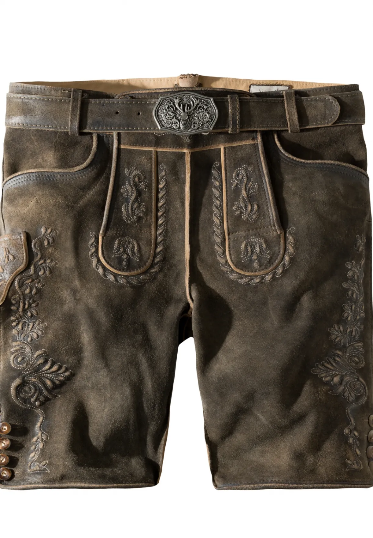 Best Hose Oliver Herren Kurze Lederhosen