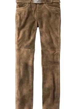 Clearance Hose Rocco3 Herren Lange Lederhosen