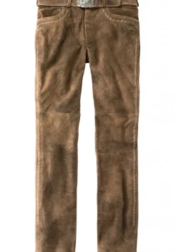 Clearance Hose Rocco3 Herren Lange Lederhosen