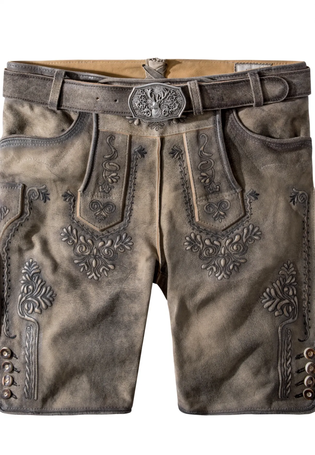 Online Lederhose Artur Herren Kurze Lederhosen