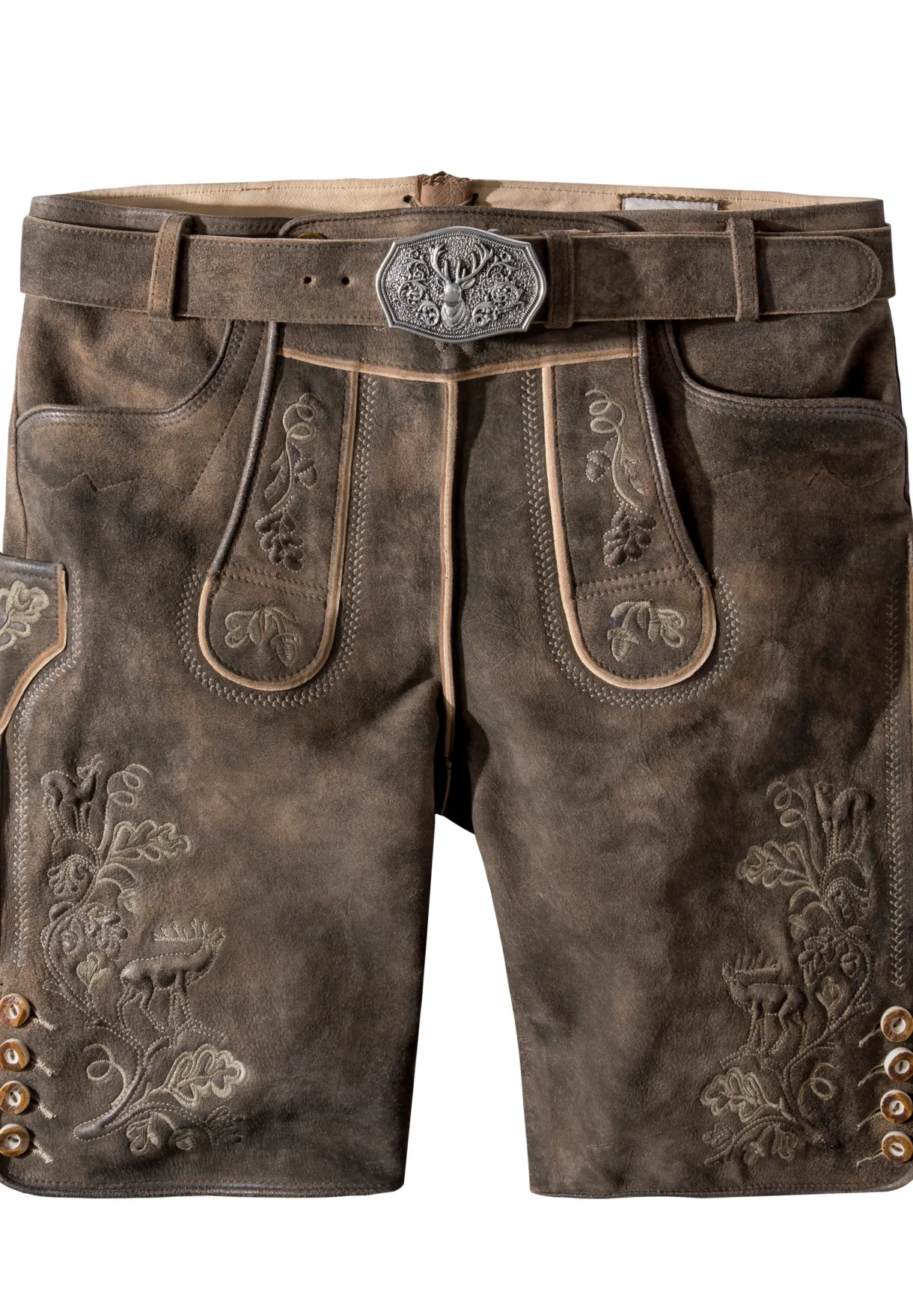 Clearance Lederhose Bastian Herren Kurze Lederhosen