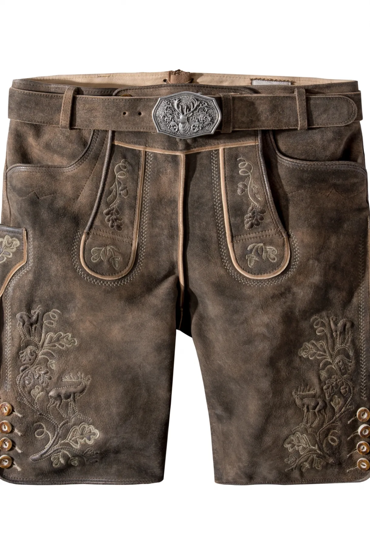 Clearance Lederhose Bastian Herren Kurze Lederhosen
