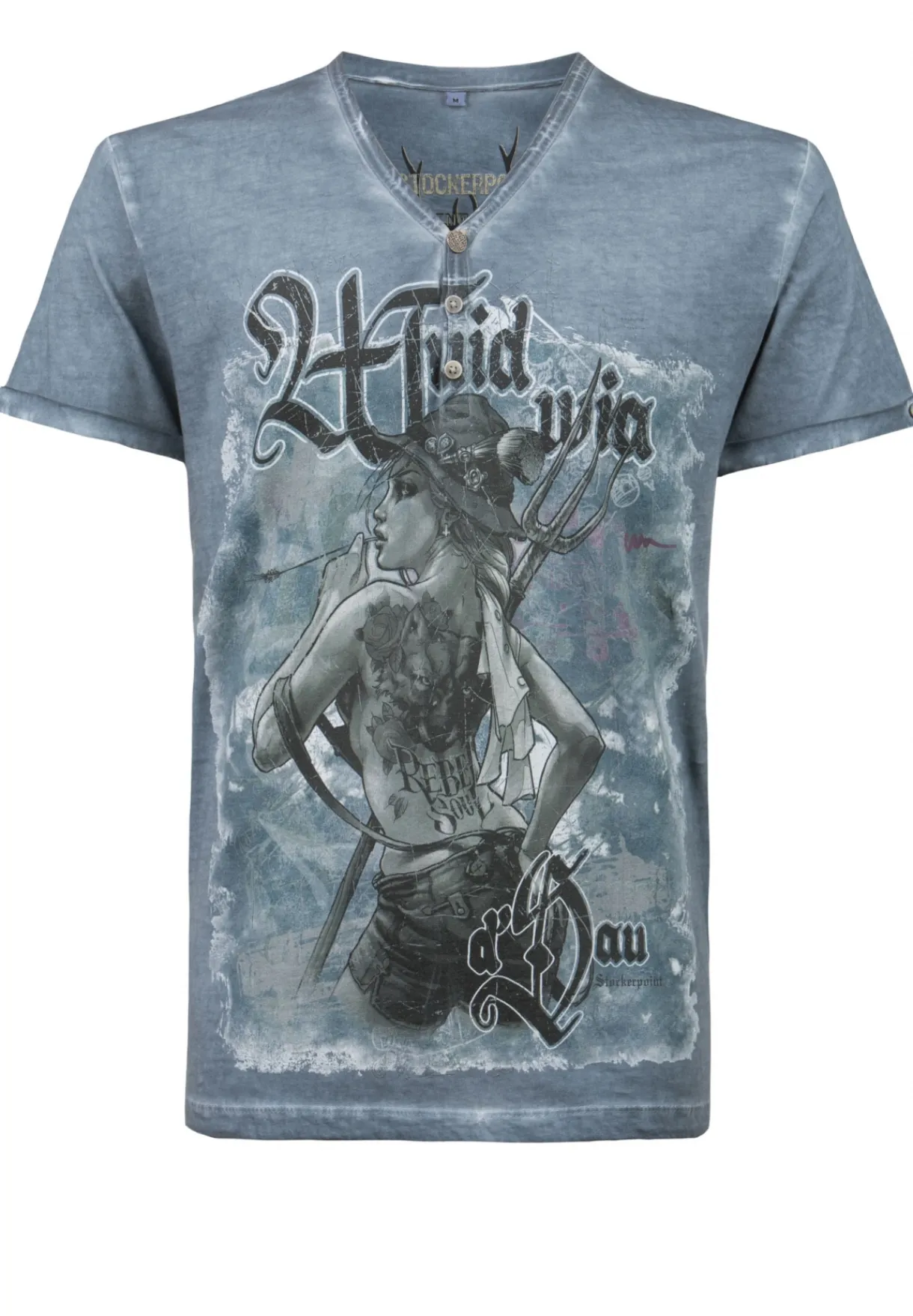 Hot Shirt Rebel Soul Herren Trachtenshirts